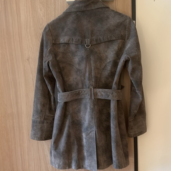 Like New Small Frieda & Freddie’s Green Leather Jacket - Picture 6 of 8